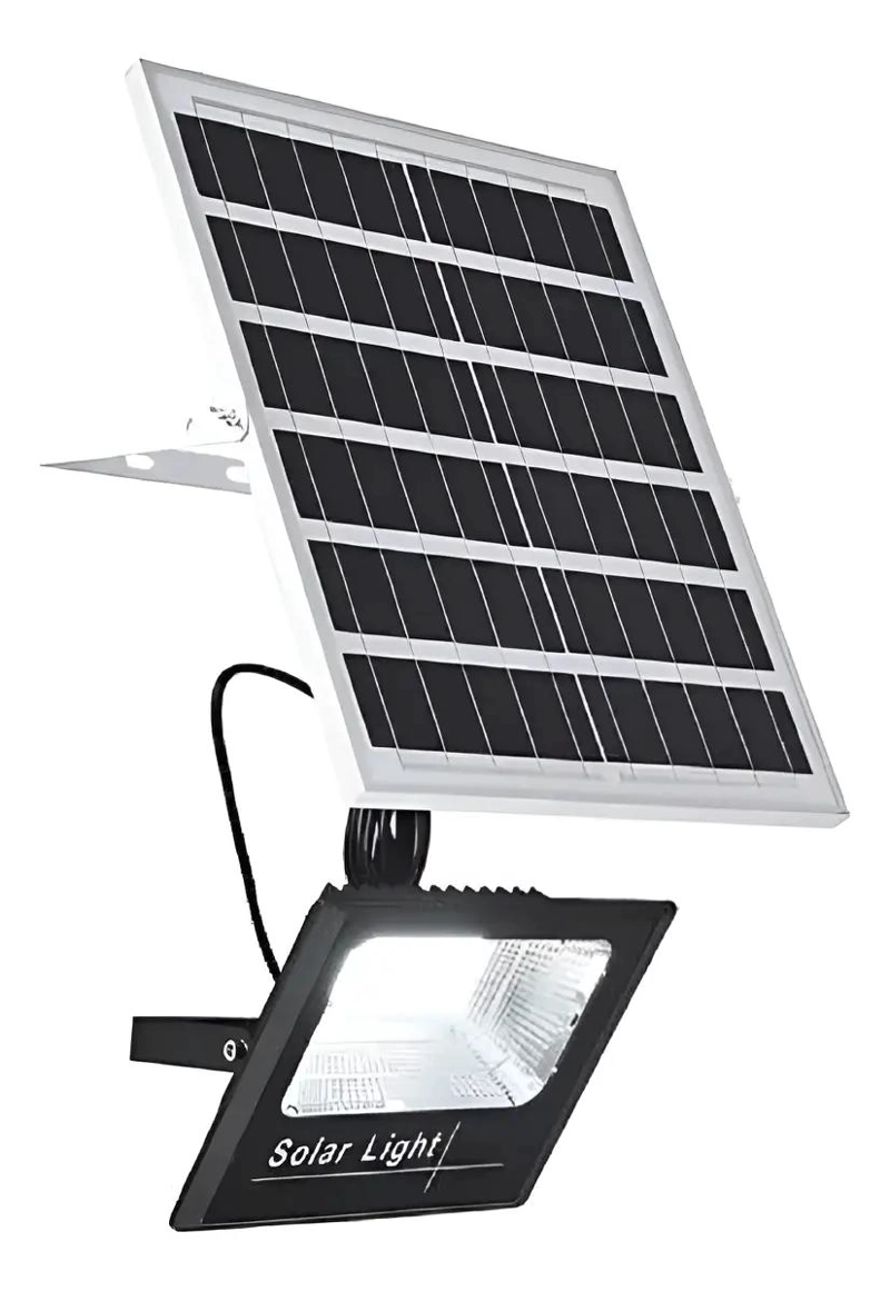 FOCO SOLAR LED 800W CON PANEL Y CONTROL REMOTO - 1