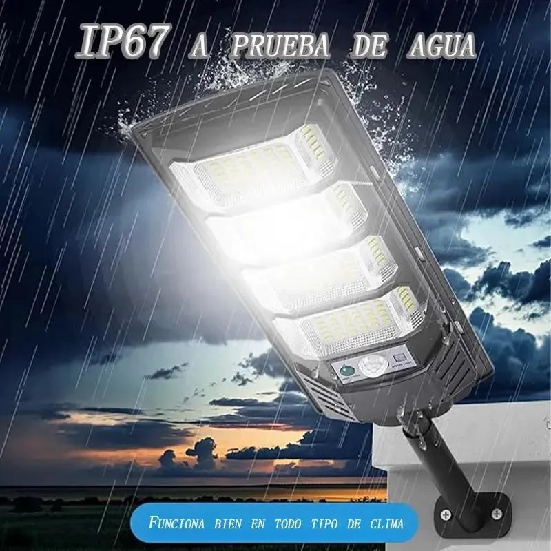 FOCO LED EXTERIOR CON SENSOR DE MOVIMIENTO Y MANDO, 2 UDS - 5