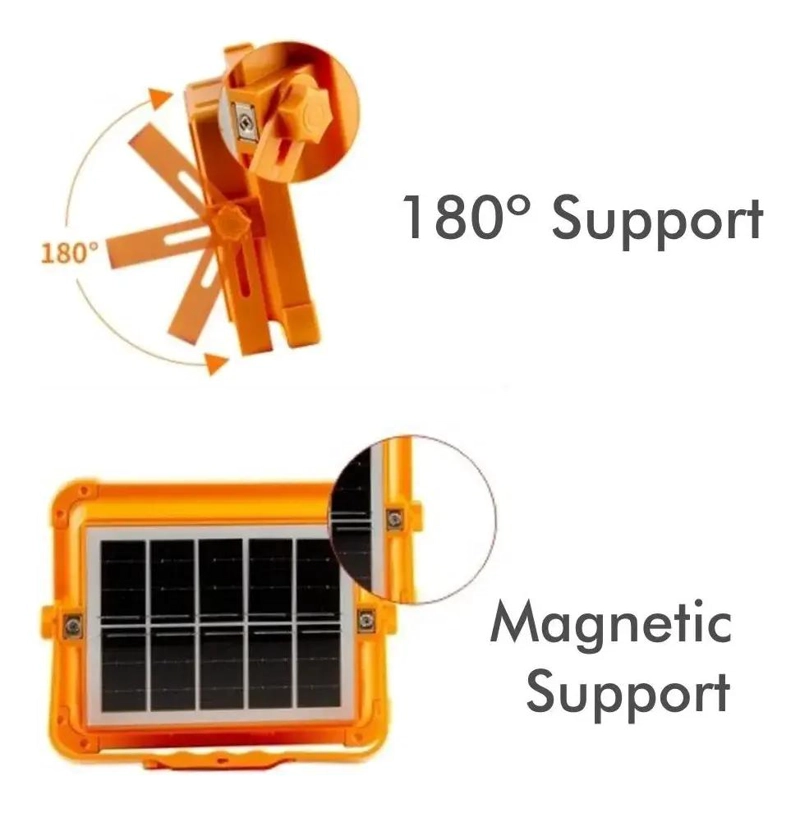 FOCO SOLAR REFLECTOR LED RECARGABLE 1000W - 4