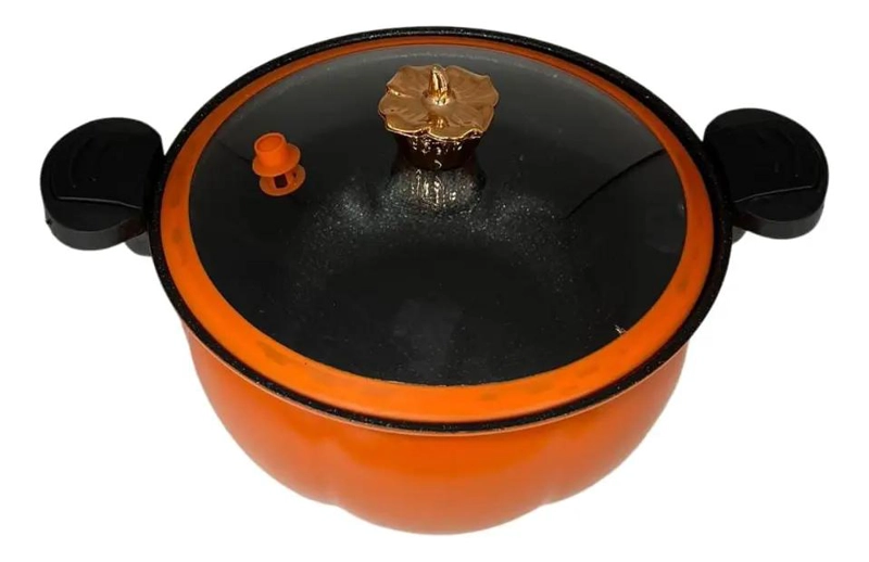 OLLA ANTIADHERENTE DE CALABAZA 8 LITROS - 3