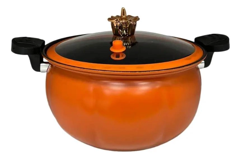 OLLA ANTIADHERENTE DE CALABAZA 8 LITROS - 4