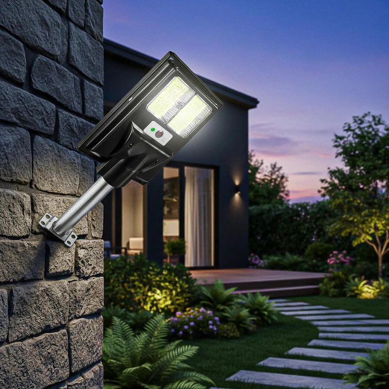FOCO SOLAR LED EXTERIOR 60W LUZ SOLAR - 4