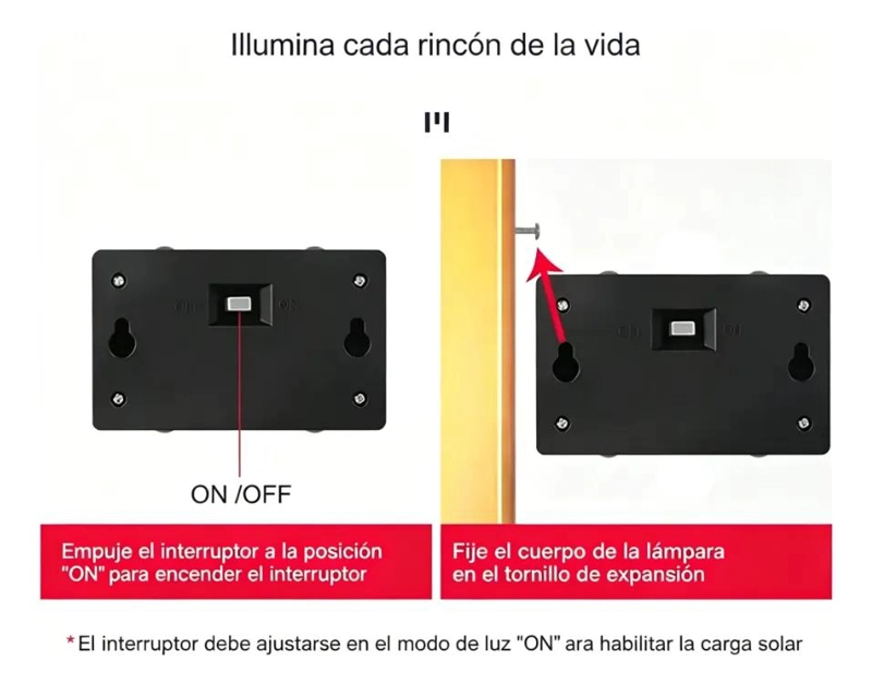 JUEGO DE 2 LAMPARAS SOLARES LED PARA JARDIN Y PATIO - 4