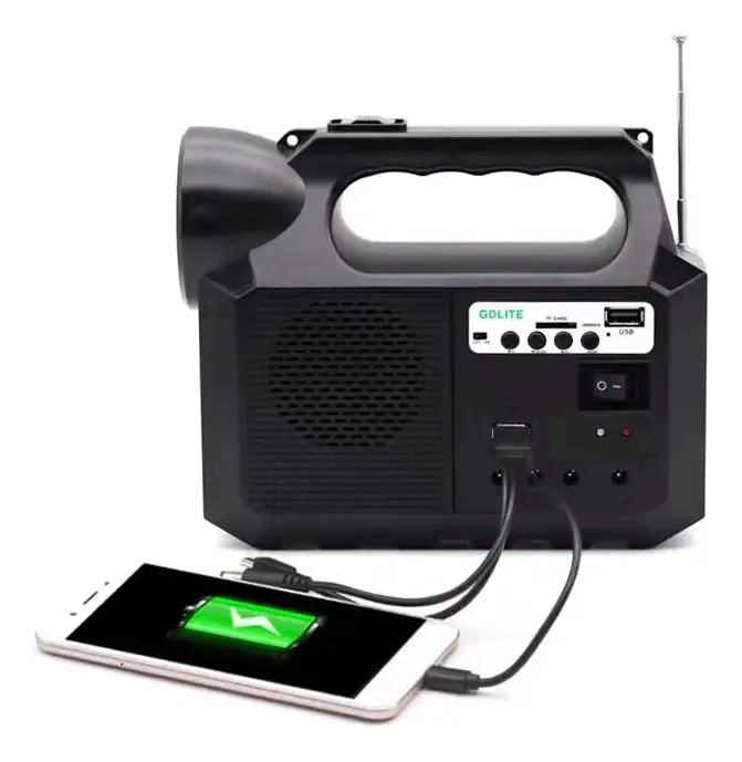 KIT SOLAR CAMPING CON AMPOLLETAS LED Y RADIO BLUETOOTH - 3