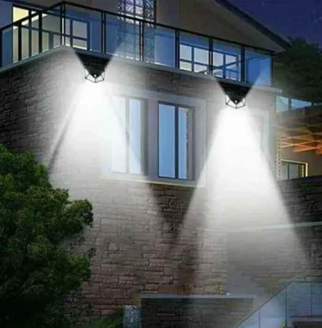 FOCO SOLAR 100 LED CON SENSOR DE MOVIMIENTO X4 - 4