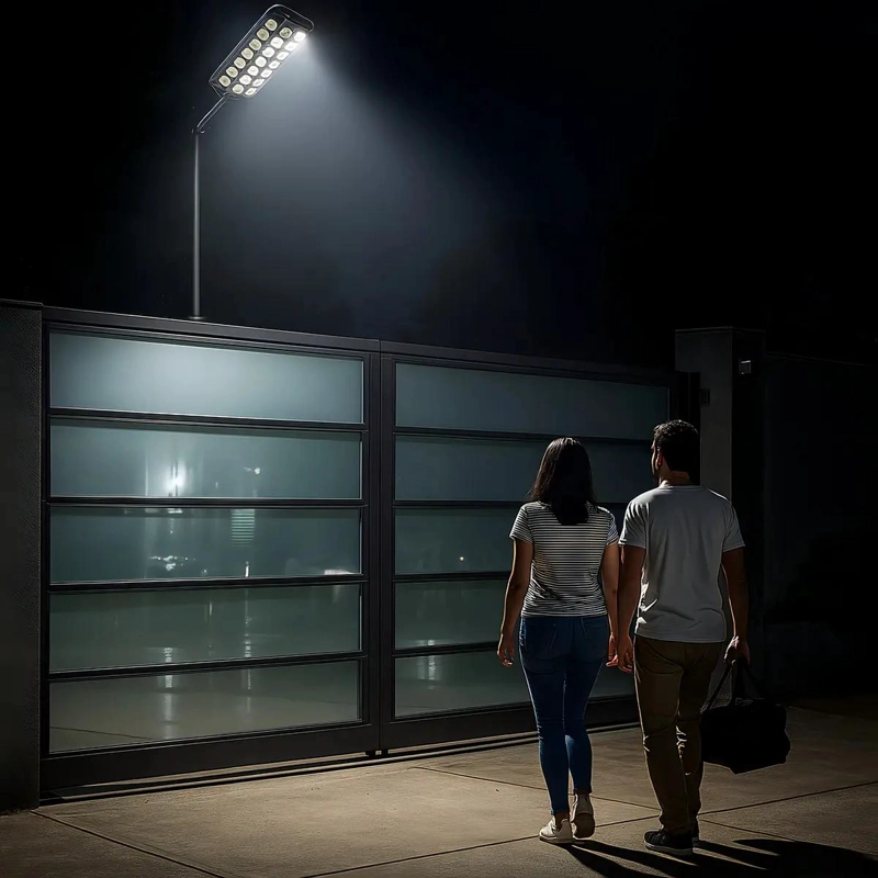FOCO SOLAR LED 1000W EXTERIOR CON SENSOR DE MOVIMIENTO IP - 2