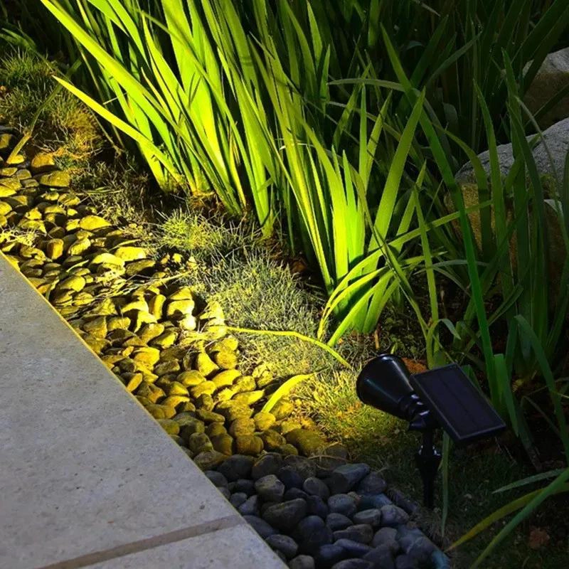 LAMPARA ESTACA SOLAR LED PARA JARDIN - 5