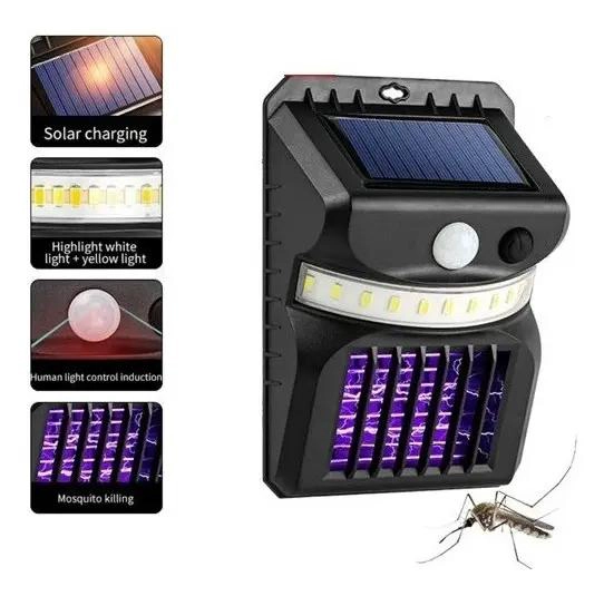 LAMPARA SOLAR REPELENTE DE MOSQUITOS Y MOSCAS - 1