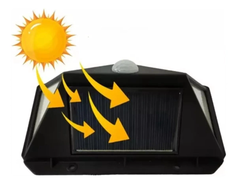 LAMPARA FAROL SOLAR 100 LED CON SENSOR DE MOVIMIENTO - 4