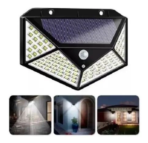 PACK 6 FOCOS SOLARES PARA EXTERIOR CON PANEL SOLAR - 2