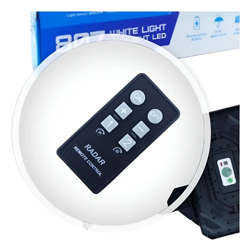 FOCO SOLAR 500W CON BRAZO Y CONTROL REMOTO - 4