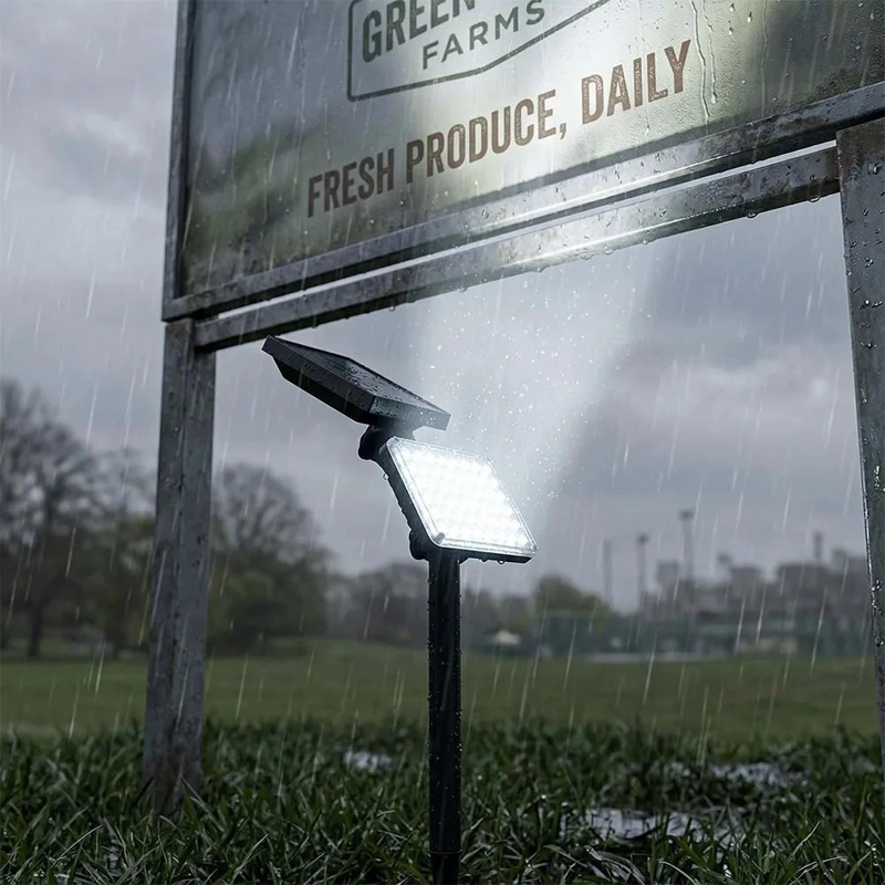 FOCO SOLAR LED EXTERIOR CON SENSOR DE MOVIMIENTO 1500LM - 3