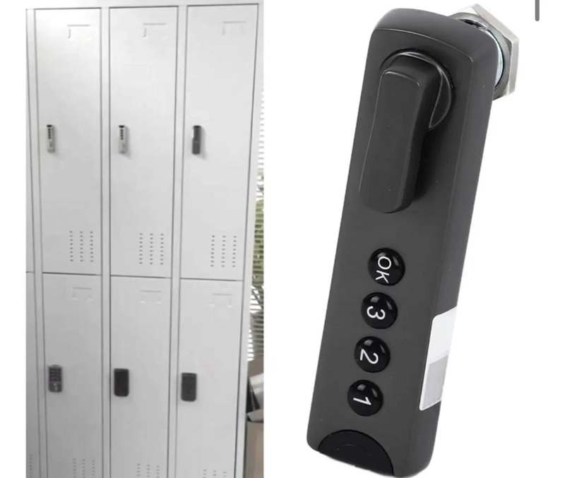 CERRADURA PARA MUEBLE CON CONTRASEÑA DE SEGURIDAD - 3