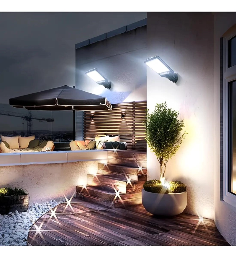 FOCO SOLAR 500W CON 807 LEDS Y CONTROL REMOTO - 3