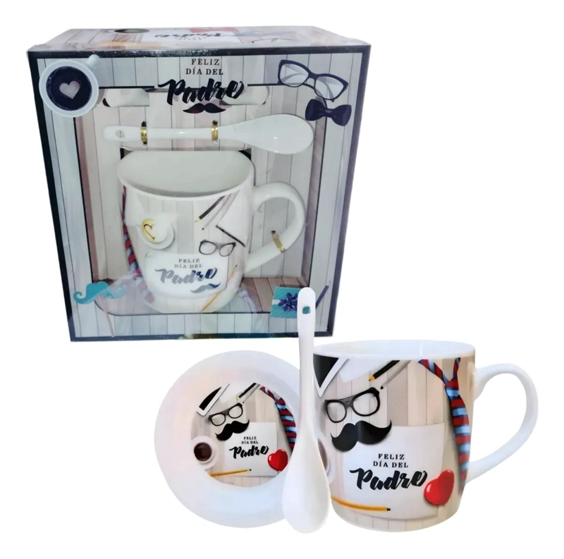 SET REGALO PARA HOMBRE CON TAZON Y ACCESORIOS - 4