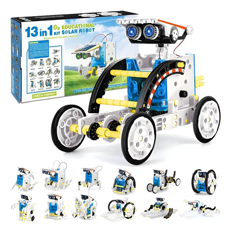 ROBOT EDUCATIVO SOLAR 13 EN 1 PARA NIÑOS - 1