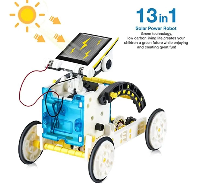 ROBOT EDUCATIVO SOLAR 13 EN 1 PARA NIÑOS - 4
