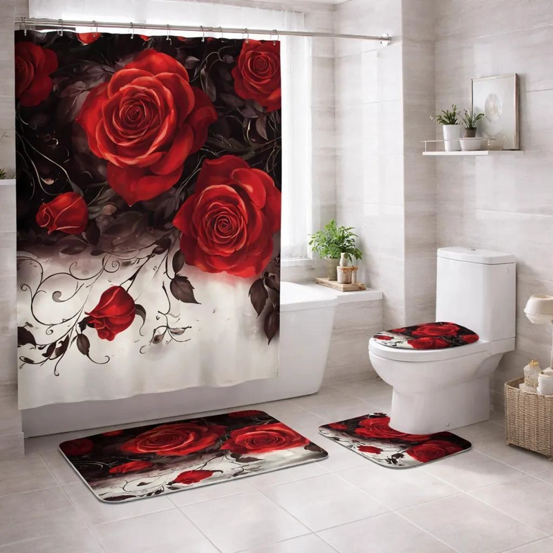 CORTINA DE BAÑO IMPERMEABLE 180X180 CM - 2