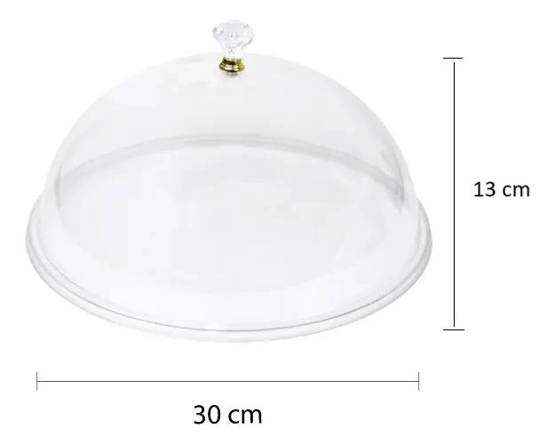 PACK 2 CUPULAS Y TAPAS TRANSPARENTES - 2
