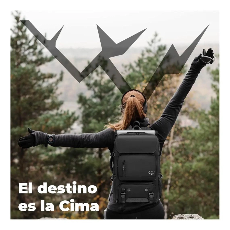 MOCHILA MULTIFUNCIONAL IMPERMEABLE CON PUERTO USB - 5