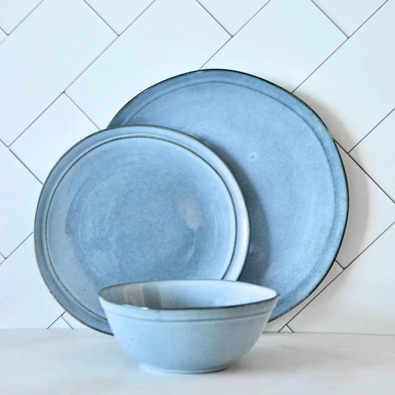 JUEGO DE LOZA CERAMICA 18 PIEZAS CAPRI - 1