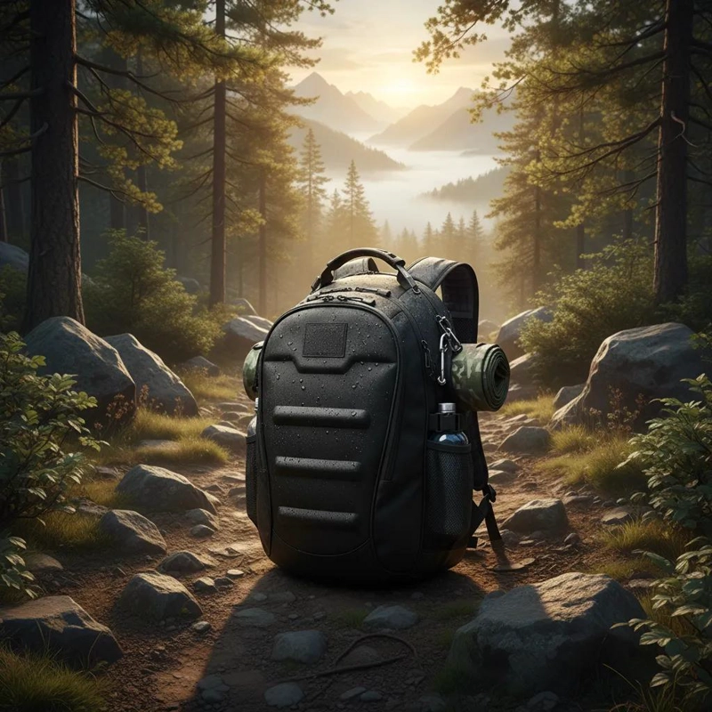 MOCHILA TACTICA IMPERMEABLE ERGONOMICA PARA CAMPING - 3