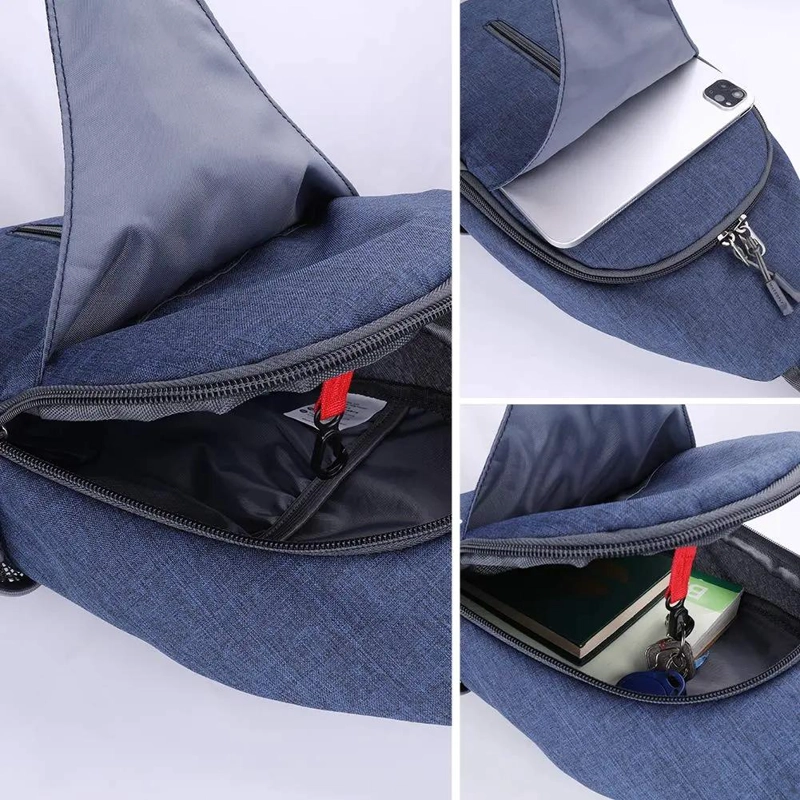 MOCHILA CRUZADA BANDOLERA PARA CICLISMO Y VIAJE - 3