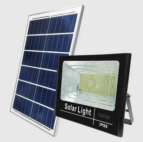 FOCO SOLAR 500W CON PANEL Y CONTROL REMOTO - 2