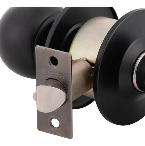 CERRADURA DE POMO PARA ACCESO CON 3 LLAVES NEGRO - 5