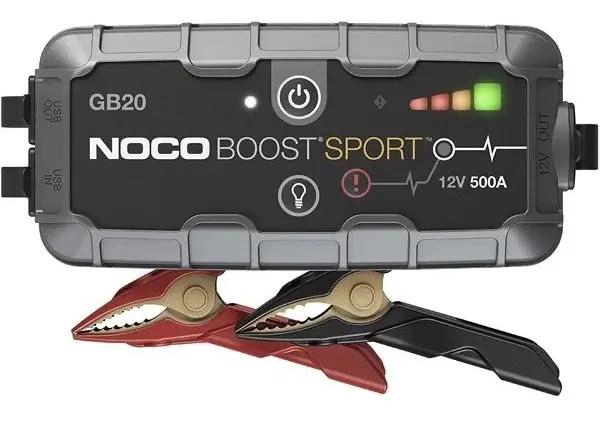 ARRANCADOR PORTATIL 500A PARA AUTO Y MOTO CON BATERIA DE - 2