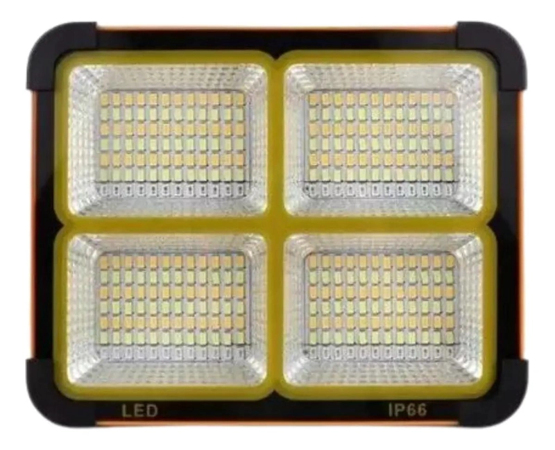 FOCO RECARGABLE 336 LED CON 5 MODOS DE LUZ USB Y SOLAR - 1