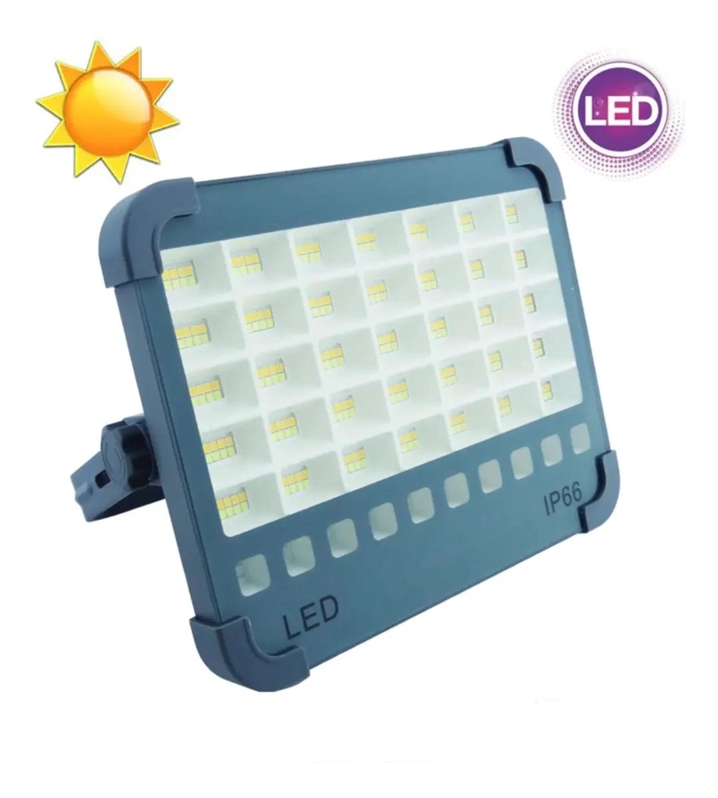 PROYECTOR SOLAR PORTATIL 300 LED CON POWER BANK - 2