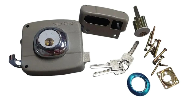 CERROJO DE SEGURIDAD TRIPLE PARA PUERTAS - 5