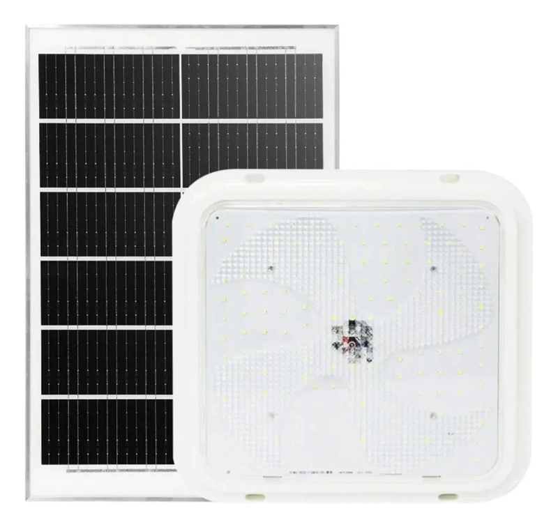 LAMPARA SOLAR LED CUADRADA CON PANEL SEPARADO IP65 - 3