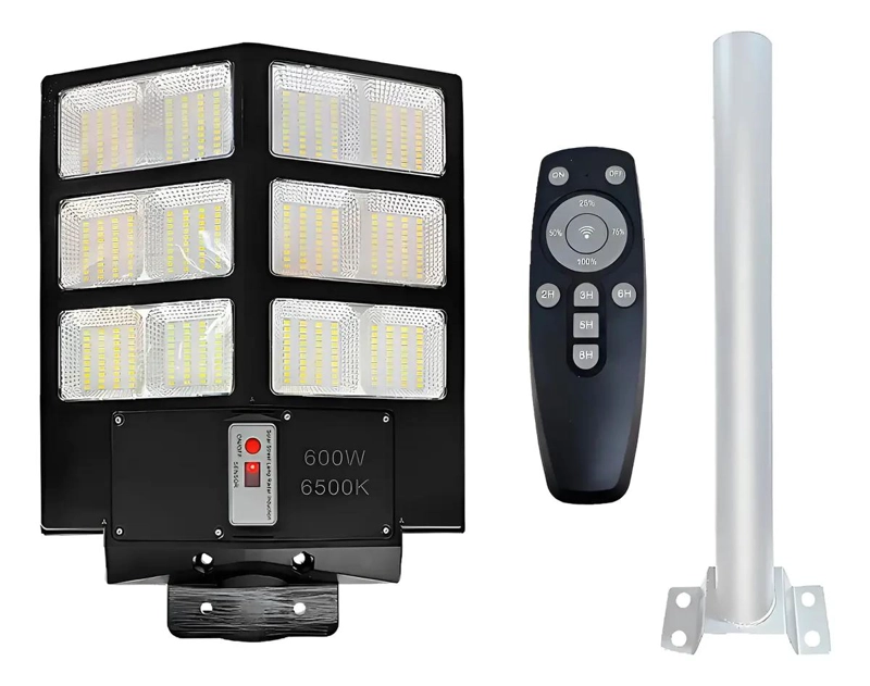 FOCO LED SOLAR 600W PANEL GRAN ANGULAR - 3