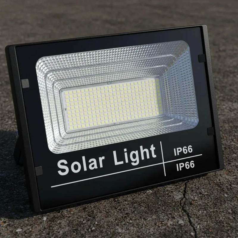 FOCO SOLAR 300W CON PANEL Y CONTROL REMOTO - 4