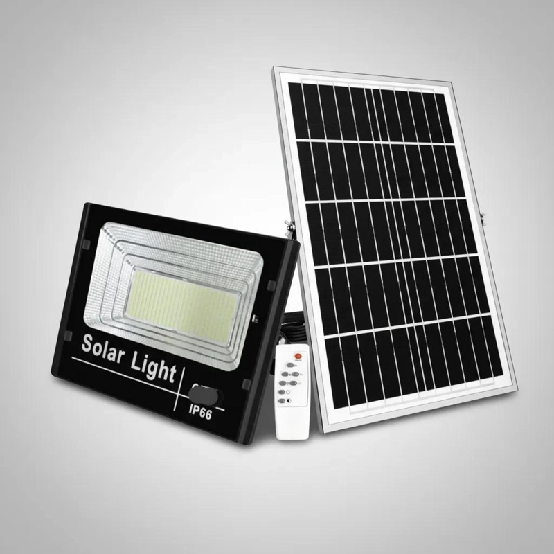 FOCO SOLAR 300W CON PANEL Y CONTROL REMOTO - 5