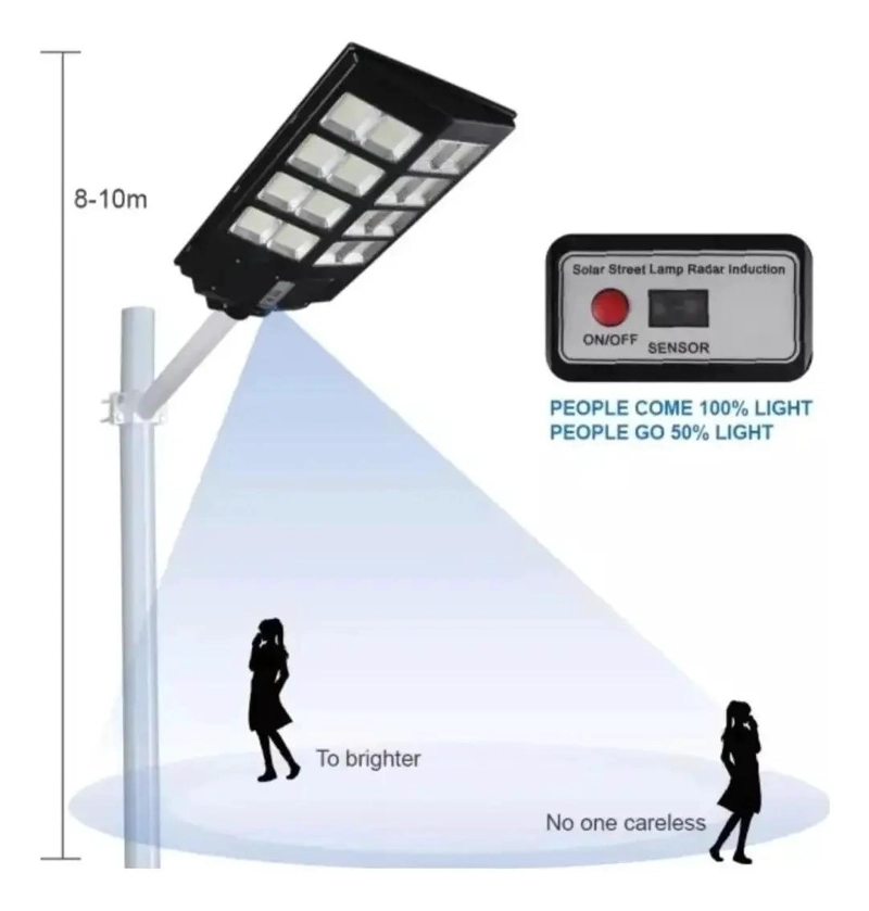 REFLECTOR LED INALAMBRICO SOLAR 1000W POTENTE - 3