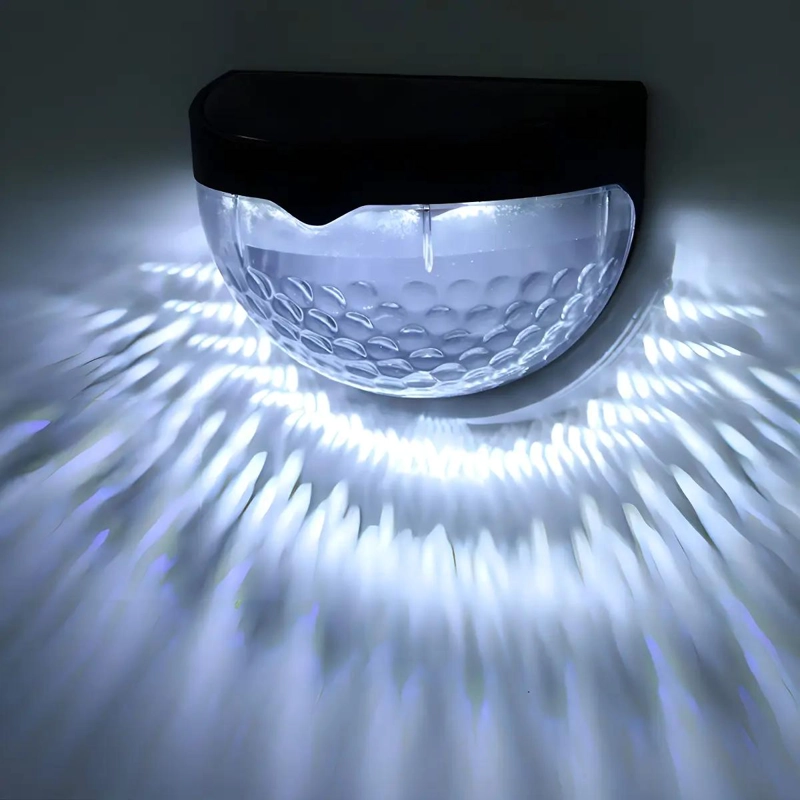 PACK 4 APLIQUES SOLARES LED PARA PARED EXTERIOR - 1