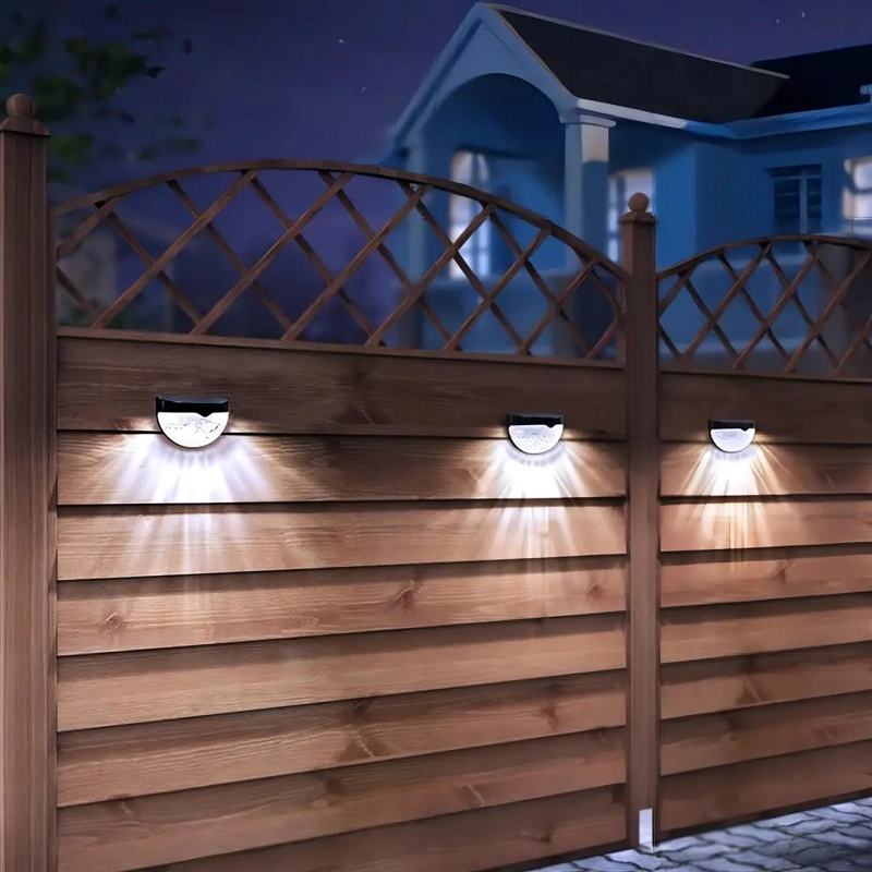PACK 4 APLIQUES SOLARES LED PARA PARED EXTERIOR - 2