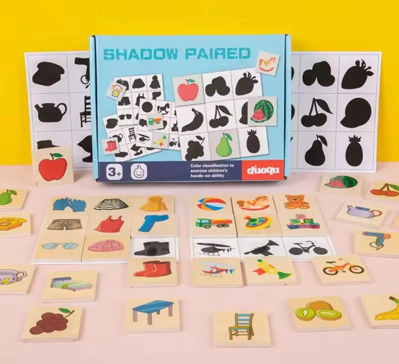 PUZZLE ROMPECABEZAS DIDACTICO DE MADERA PARA NIÑOS - 4