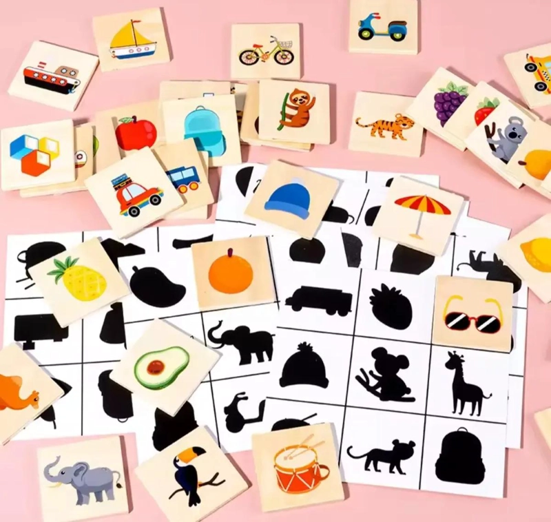 PUZZLE ROMPECABEZAS DIDACTICO DE MADERA PARA NIÑOS - 5