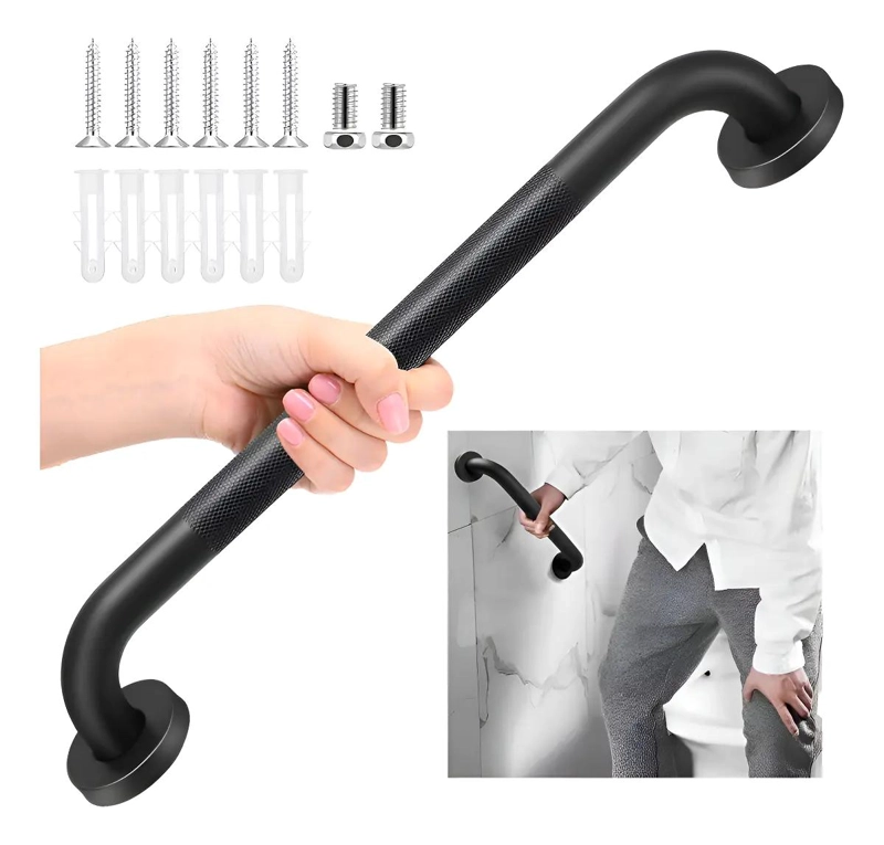 BARRA DE SEGURIDAD ANTIDESLIZANTE PARA BAÑO 50CM - 1