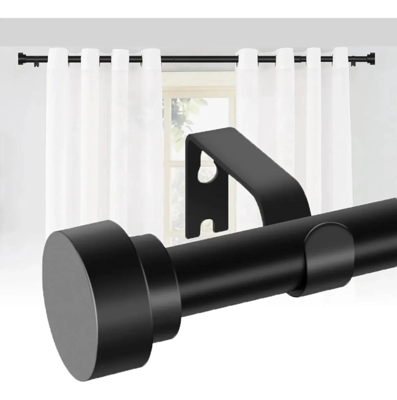 BARRAS DE CORTINA METALICAS AJUSTABLES 95-225 CM - 1