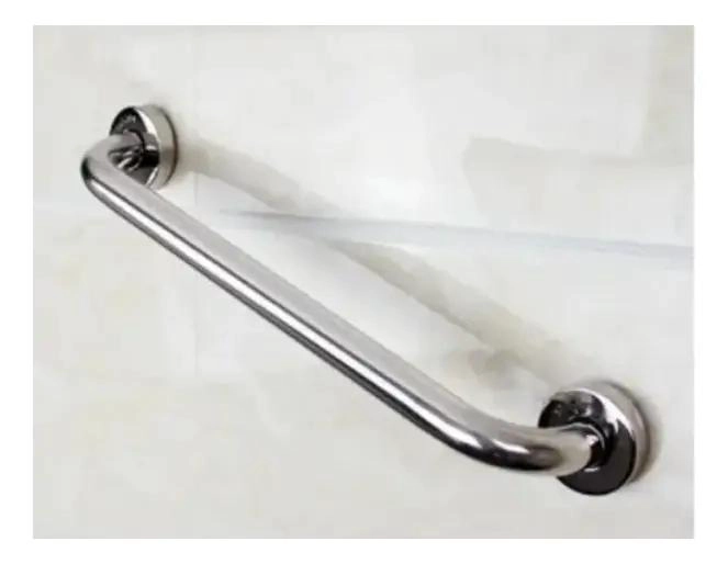 PACK 3 BARRAS DE SEGURIDAD PARA BAÑO ACERO CROMADO 30 CM - 2