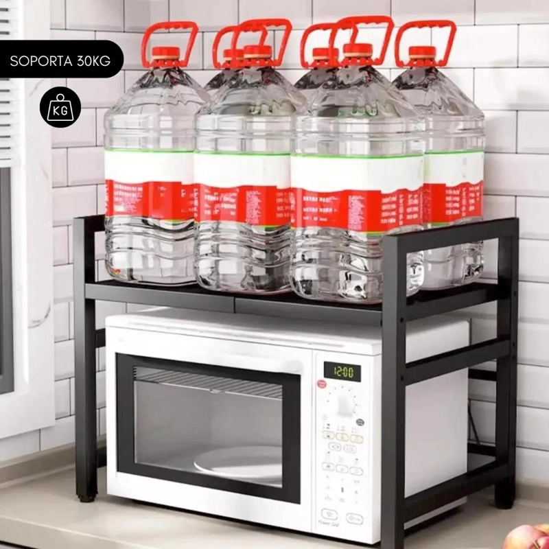 ESTANTE REPISA EXTENSIBLE PARA MICROONDAS Y HORNO - 4