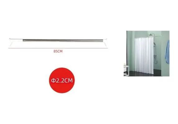 BARRA EXTENSIBLE PARA CORTINA DE DUCHA 110-200 CM REFORZA - 2