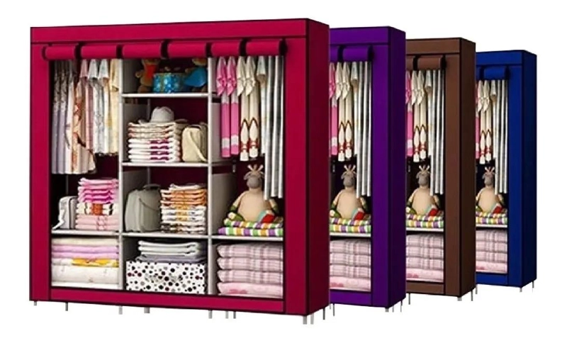 ARMARIO ROPERO GRANDE ARMABLE PARA BAÑO Y ROPA - 2
