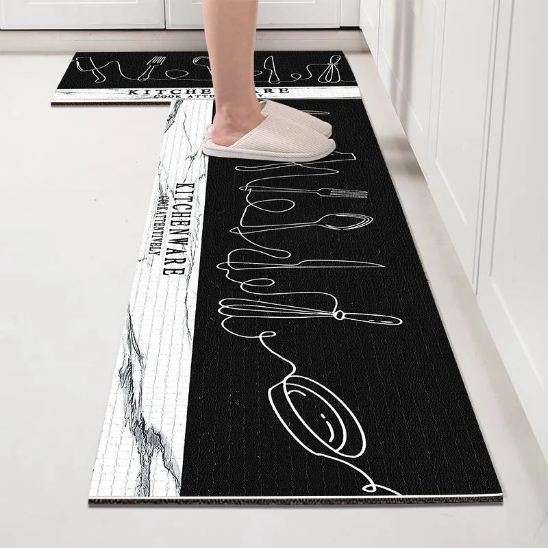 ALFOMBRA ANTIDESLIZANTE 2 EN 1 PARA COCINA Y BAÑO - 1