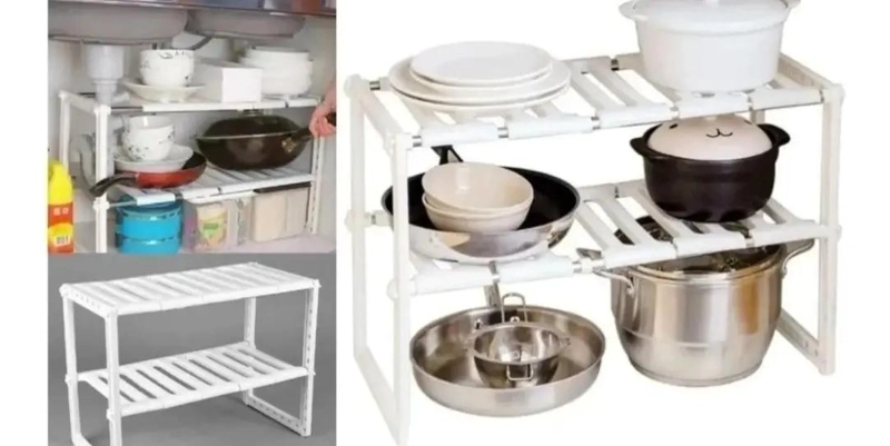 ORGANIZADOR MULTIUSO PARA COCINA Y HOGAR - 3